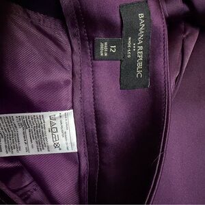 Banana Republic Factory Purple Pantsuit
